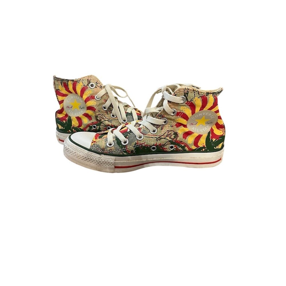 Converse Chuck Taylor All Star High Top Sneakers Womens US 5 Pop Art